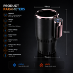 Smart Heating & Cooling Car Cup Holder