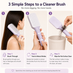 Self Cleaning Hair Brush  JC Shops