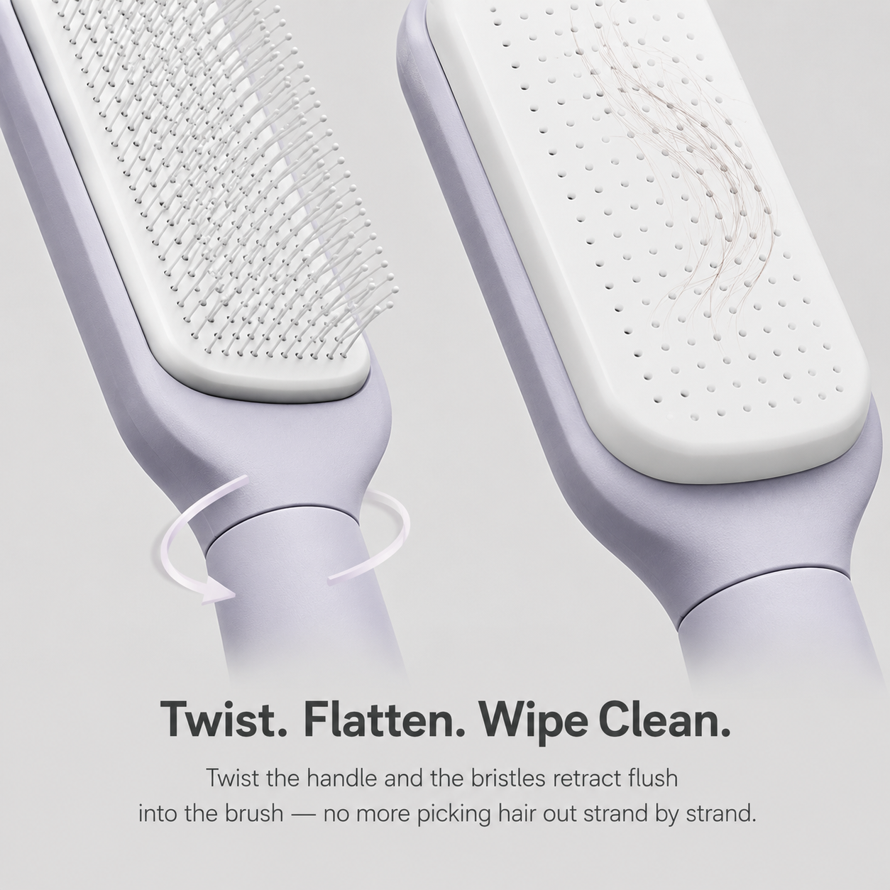 Self Cleaning Hair Brush  JC Shops