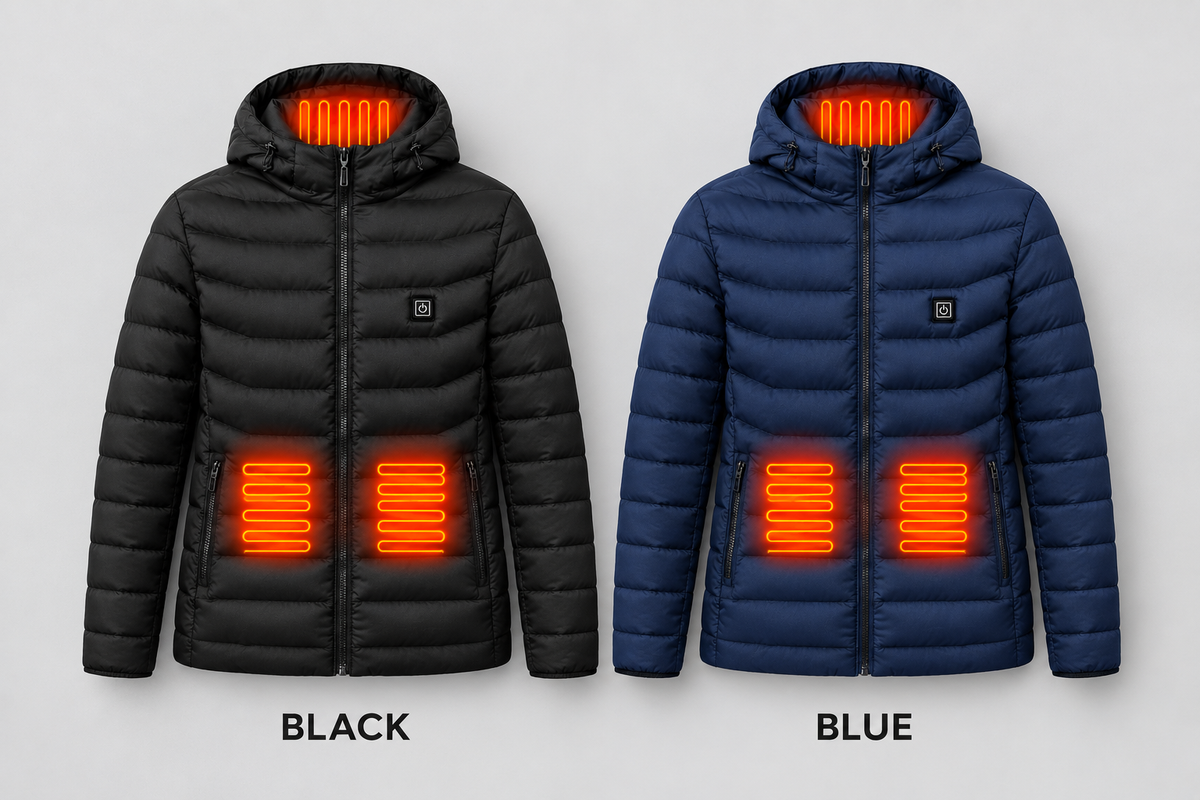 USB Electric Heating Winter Jacket for Men and Women